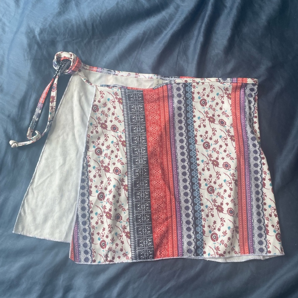 Multicolor Beach Cover Up